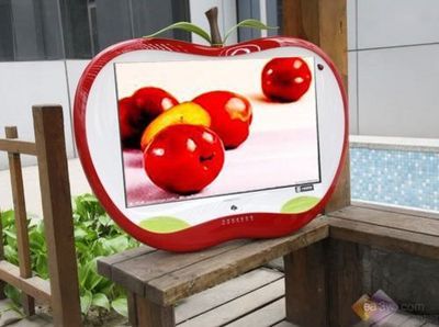 特賣+特送 蘋果造型創意液晶電視狂促掀家居時尚風潮