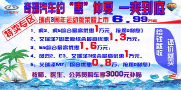 奇瑞國(guó)興大道海航車(chē)展特賣(mài)專(zhuān)區(qū)開(kāi)啟，優(yōu)惠資訊搶先看